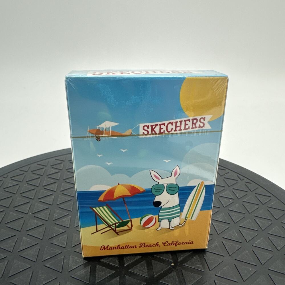 New SKECHERS Playing Cards Manhattan Beach CA Mascot Dog Promotion